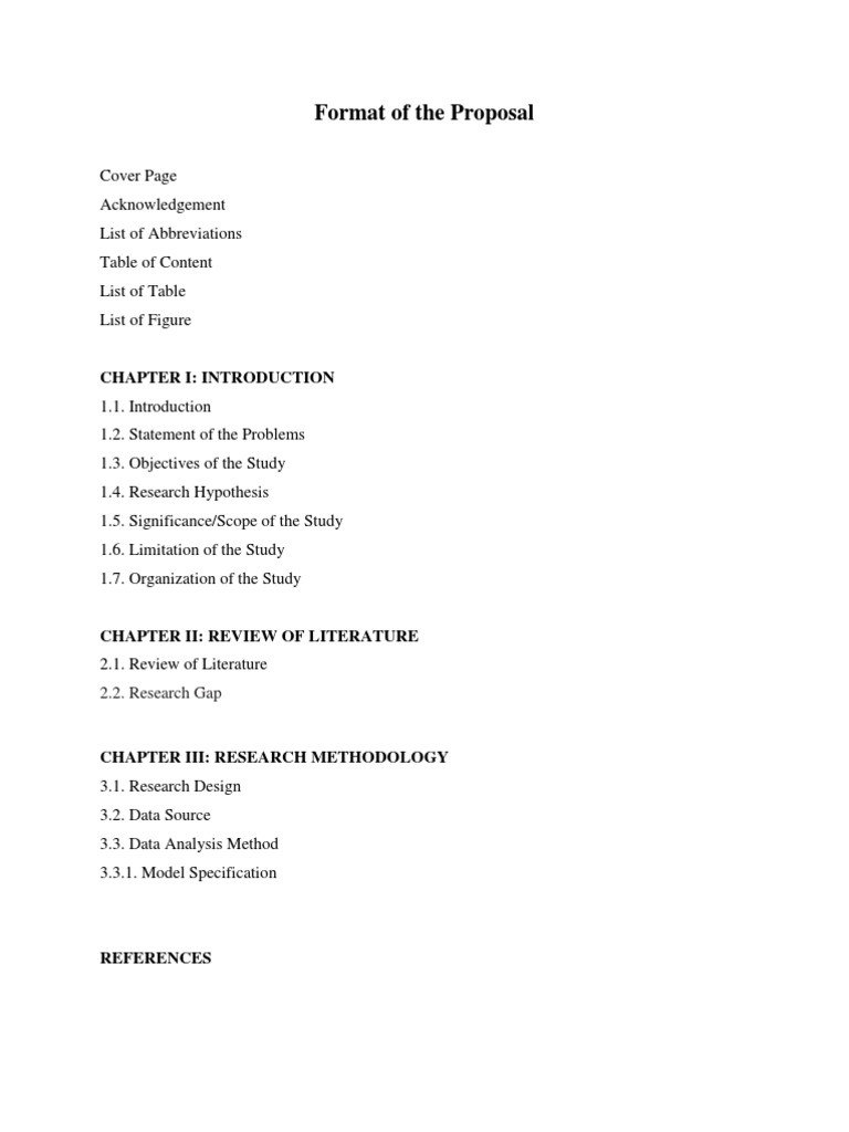 Proposal and Report Format Guide | PDF | Art | Science & Mathematics