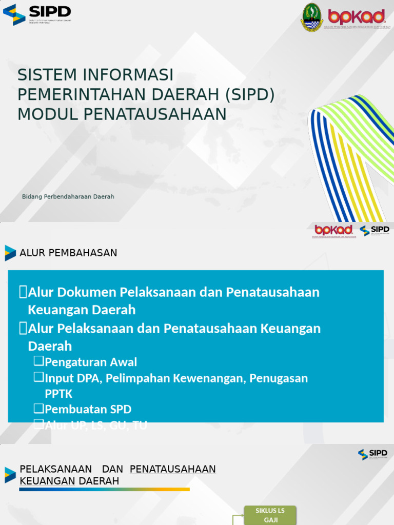 Modul Penatausahaan Keuangan Daerah SIPD | PDF