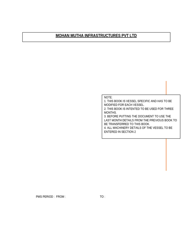 Tug PMS | PDF | Mechanical Engineering | Engines