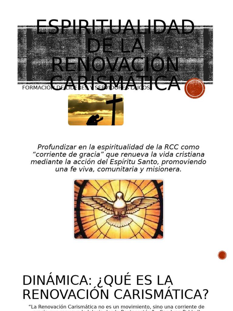 Espiritualidad de la Renovación Carismática | PDF | Don espiritual ...