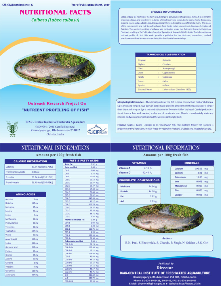 Calbasu Pamphlet | PDF