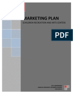 Title Page For MKTG Plan