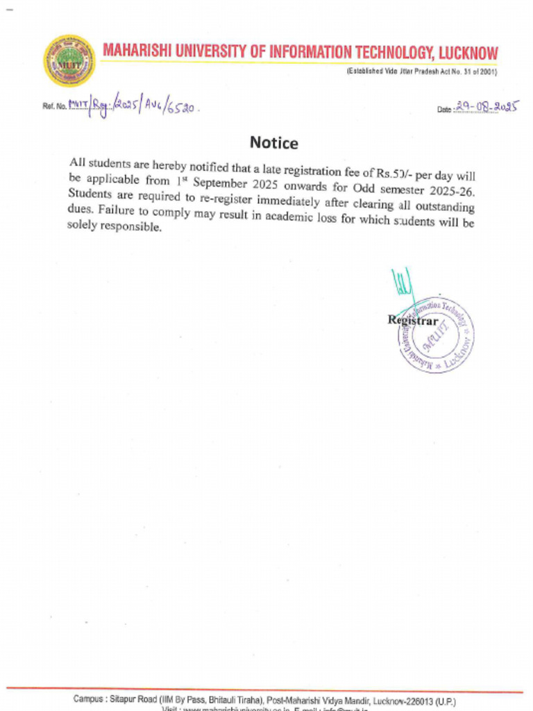 Notification | PDF