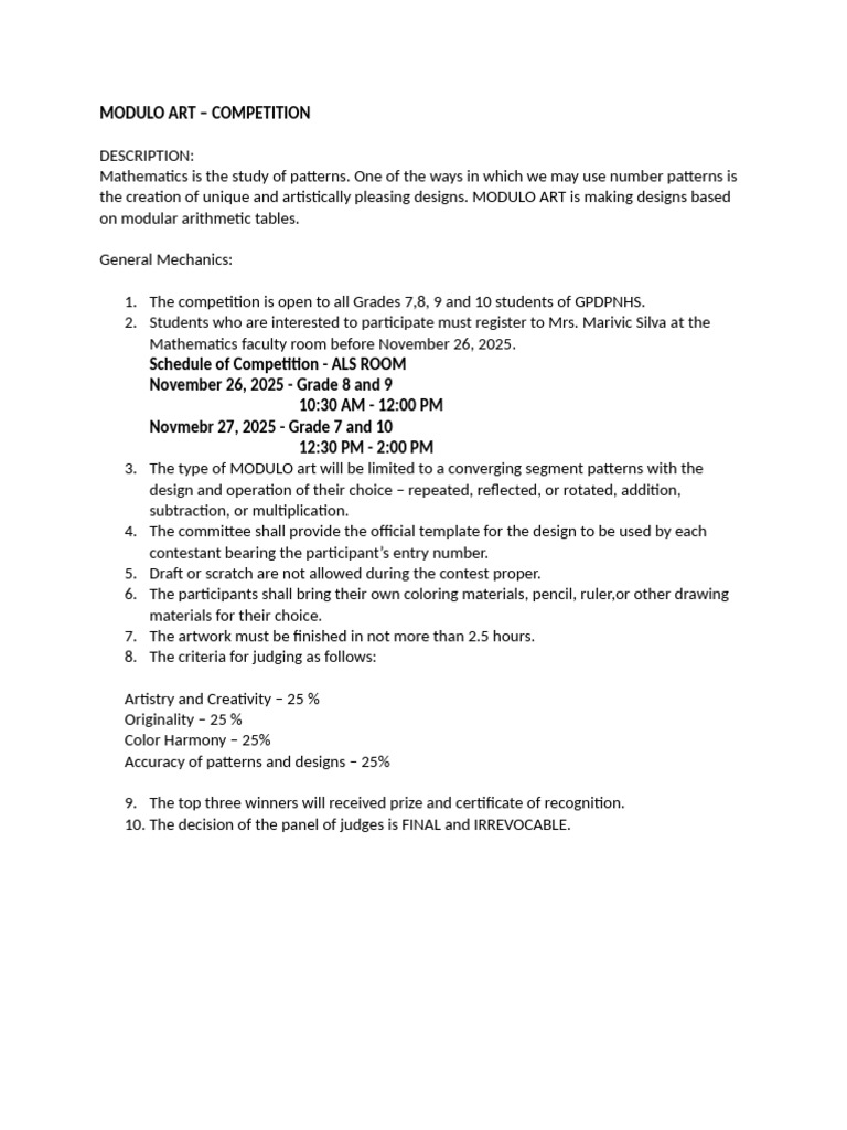 MODULO Art Mechanics | PDF