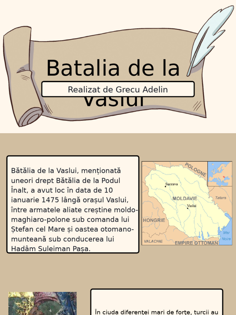 Batalia de La Vaslui | PDF