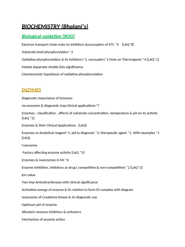 Comprehensive Biochemistry Overview | PDF | Metabolism | Amino Acid