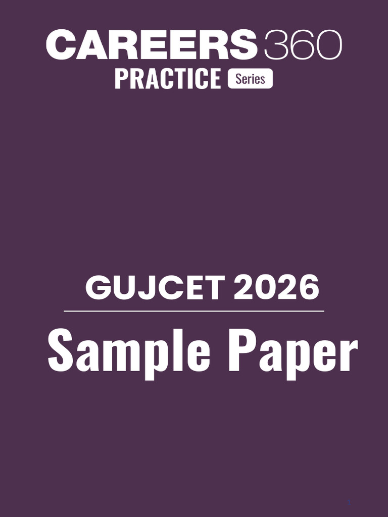 GUJCET 2026 Physics Sample Paper | PDF | Force | Waves