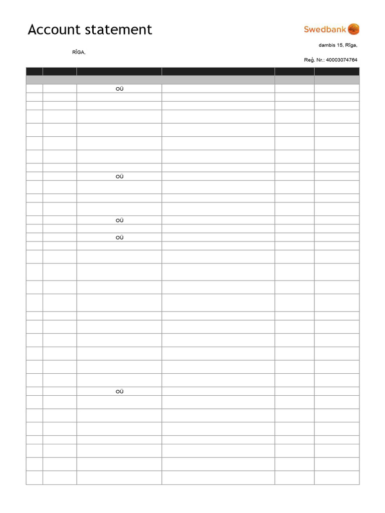 Bank Statement | PDF | Business | Financial Economics