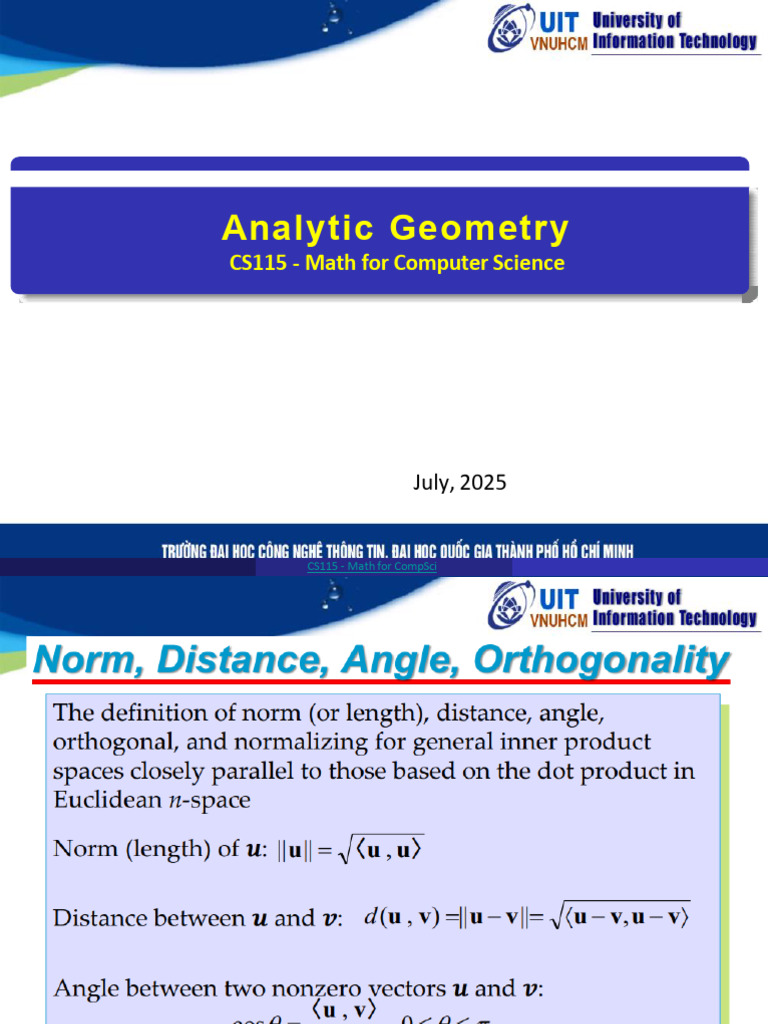 Analytic Geometry | PDF | Cross Validation (Statistics) | Cluster Analysis