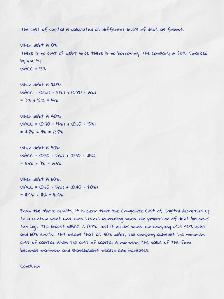 FM Assignment | PDF