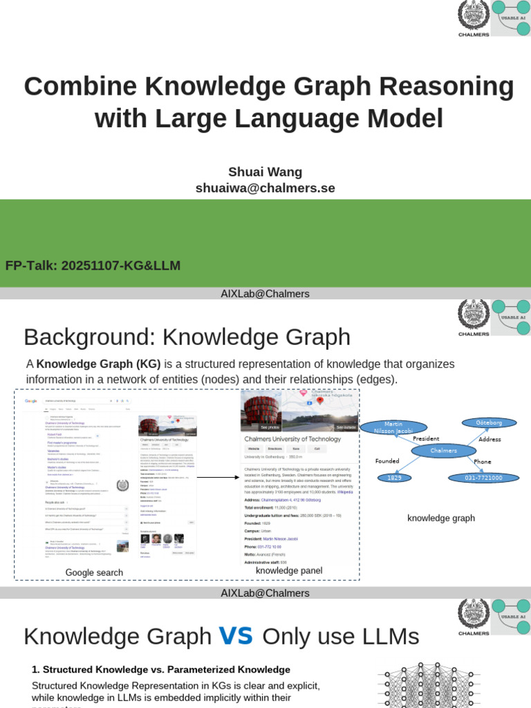 KG and LLM Integration for QA | PDF | Cognitive Science | Information ...
