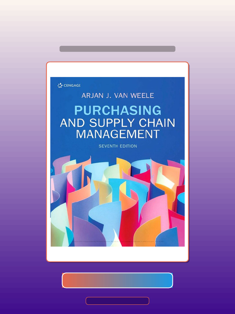 Ultimate Bundle Purchasing and Supply Chain Management 7e 7th Edition ...