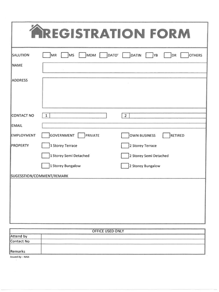 Registration Form | PDF