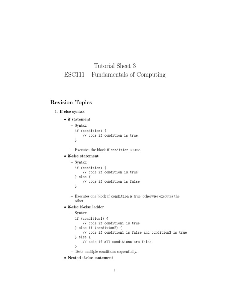 Week3 Tutorial Sheet | PDF | Multiplication | Arithmetic