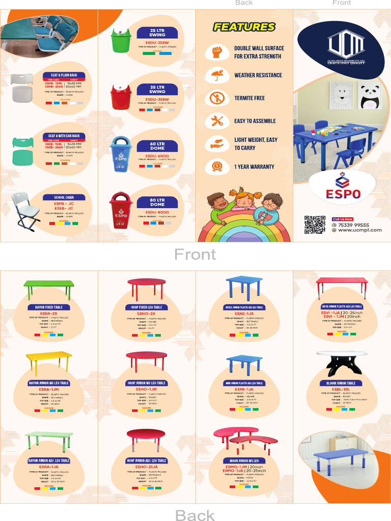 Eco Base Kids Chair Flyer v17 | PDF