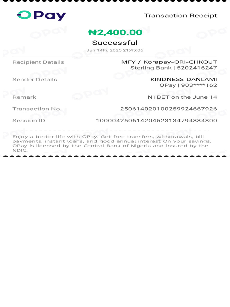Transaction Receipt-250614020100259924667926 | PDF