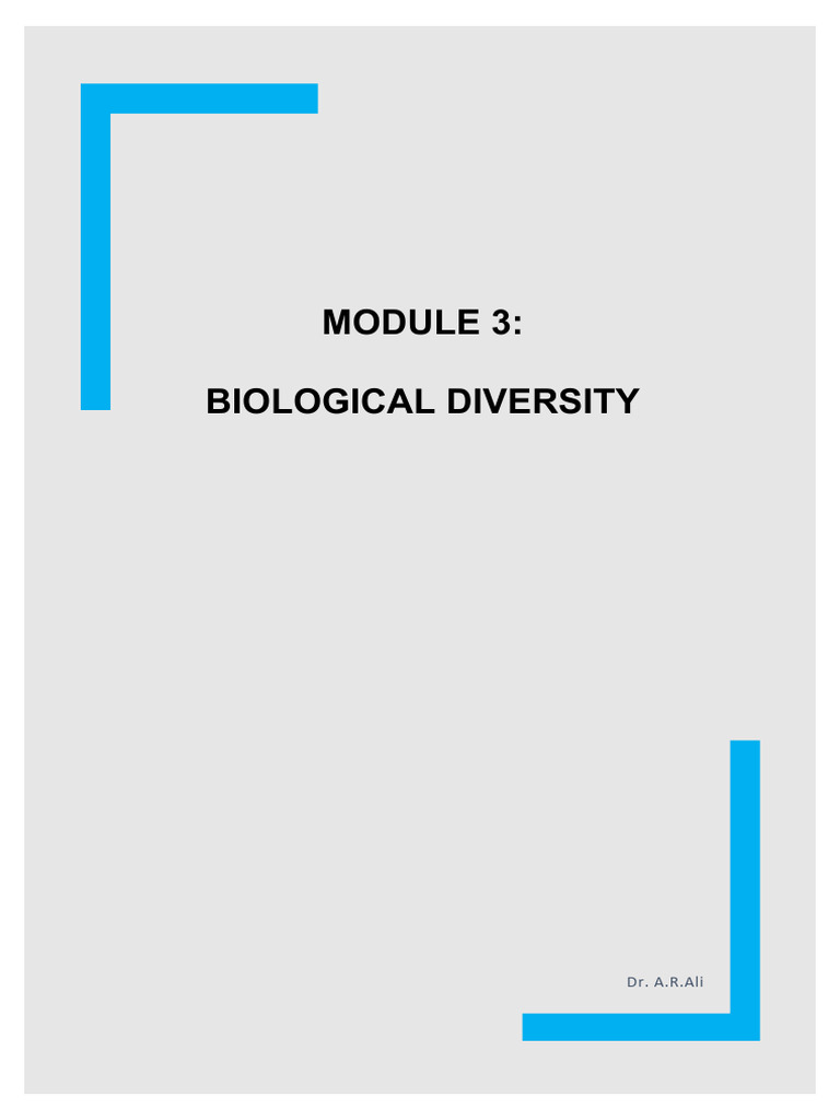 BIO MODULE 3 NOTES | PDF | Aquatic Ecosystem | Evolution