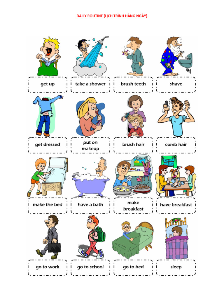 Daily Routine | PDF