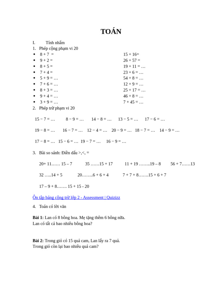 TOÁN | PDF