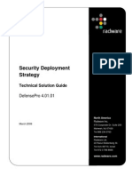 Security Deployment Strategy: Technical Solution Guide