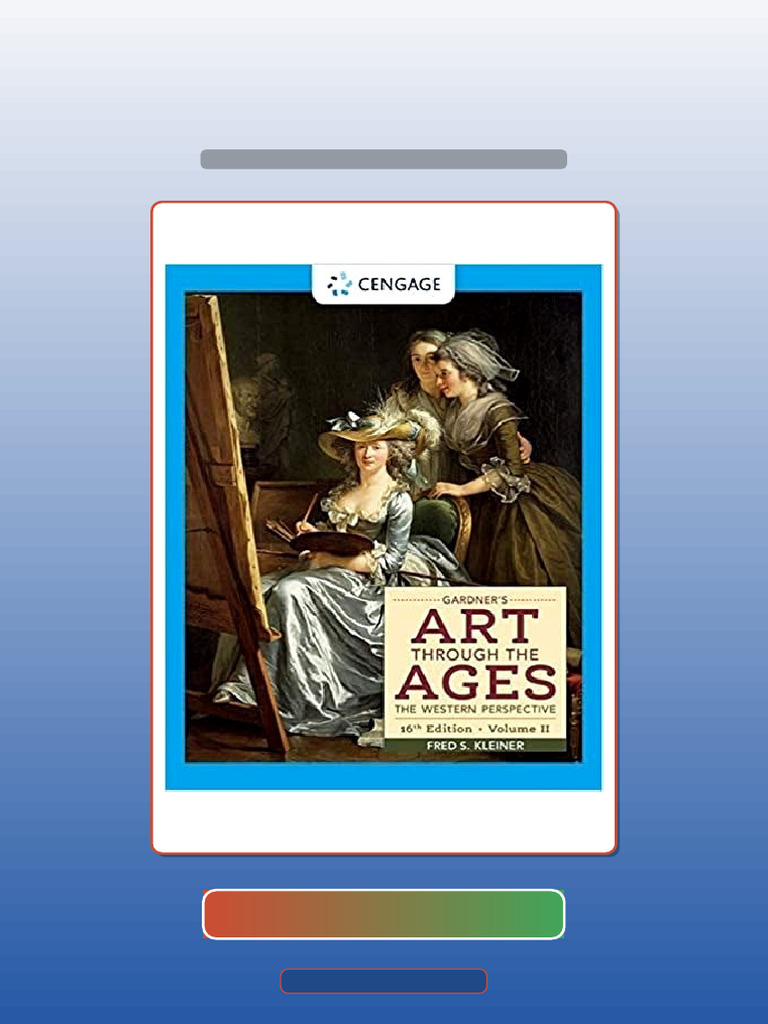 Answers For Gardners Art Through The Ages The Western Perspective ...