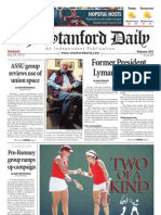 The Stanford Daily T: ASSU Group Reviews Use of Union Space
