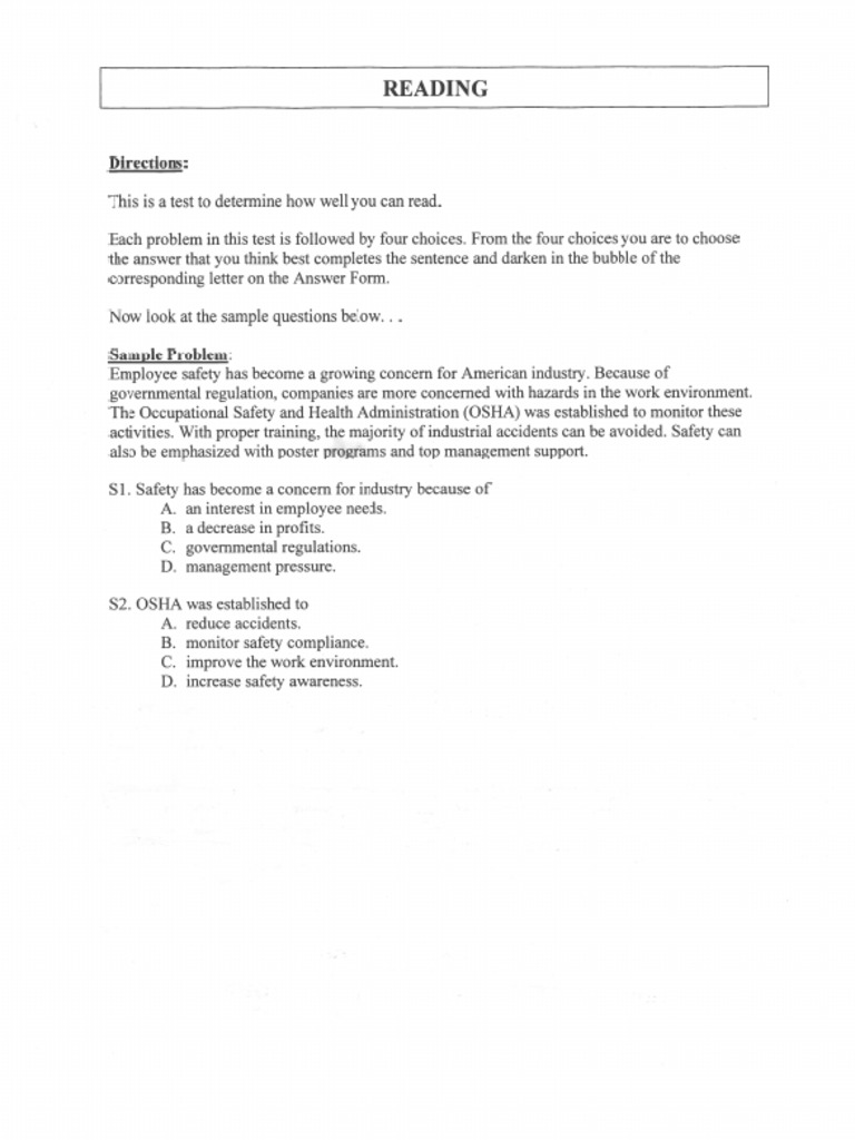 GAN Aptitude Test Sample Questions | PDF