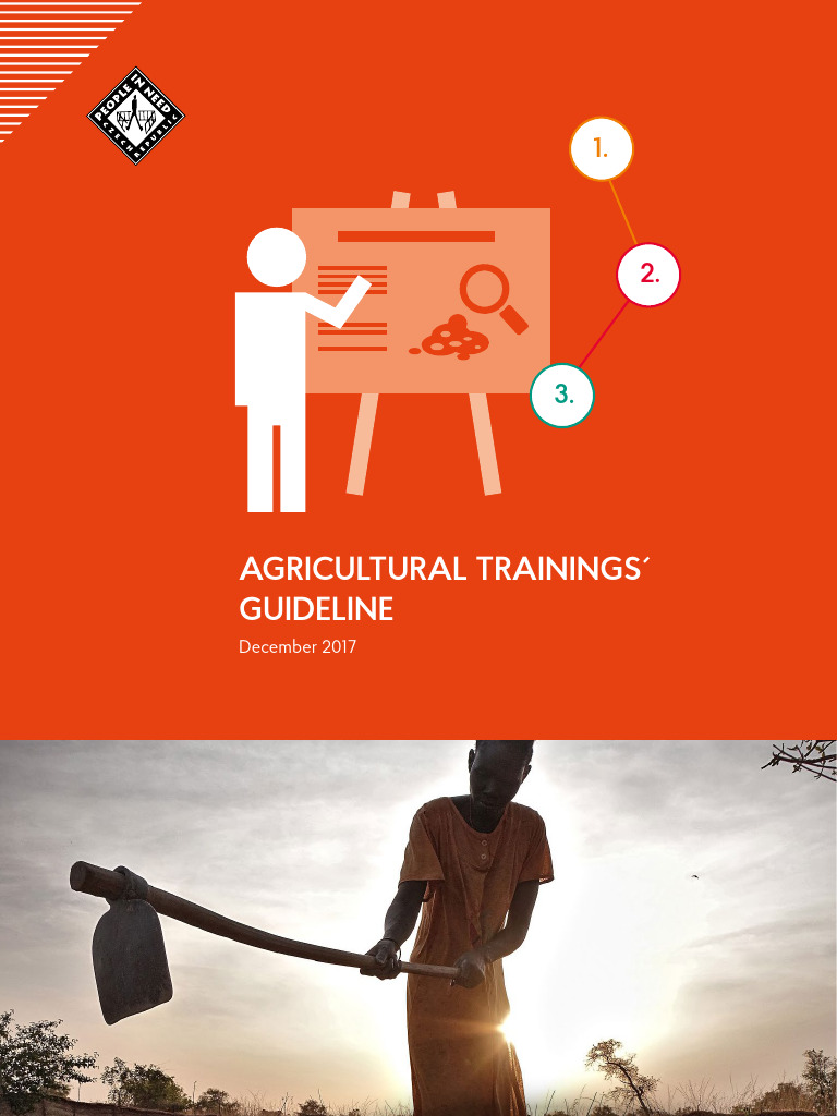 Agricultural Training Planning Guide | PDF | Expert | Learning