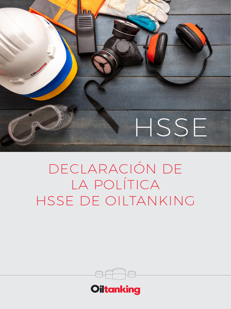 Oltanking HSSE Policy-Statement 2023 ESP | PDF | Sustentabilidad