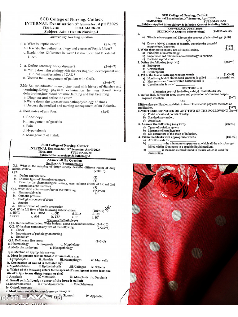 3rd Sem Internal | PDF