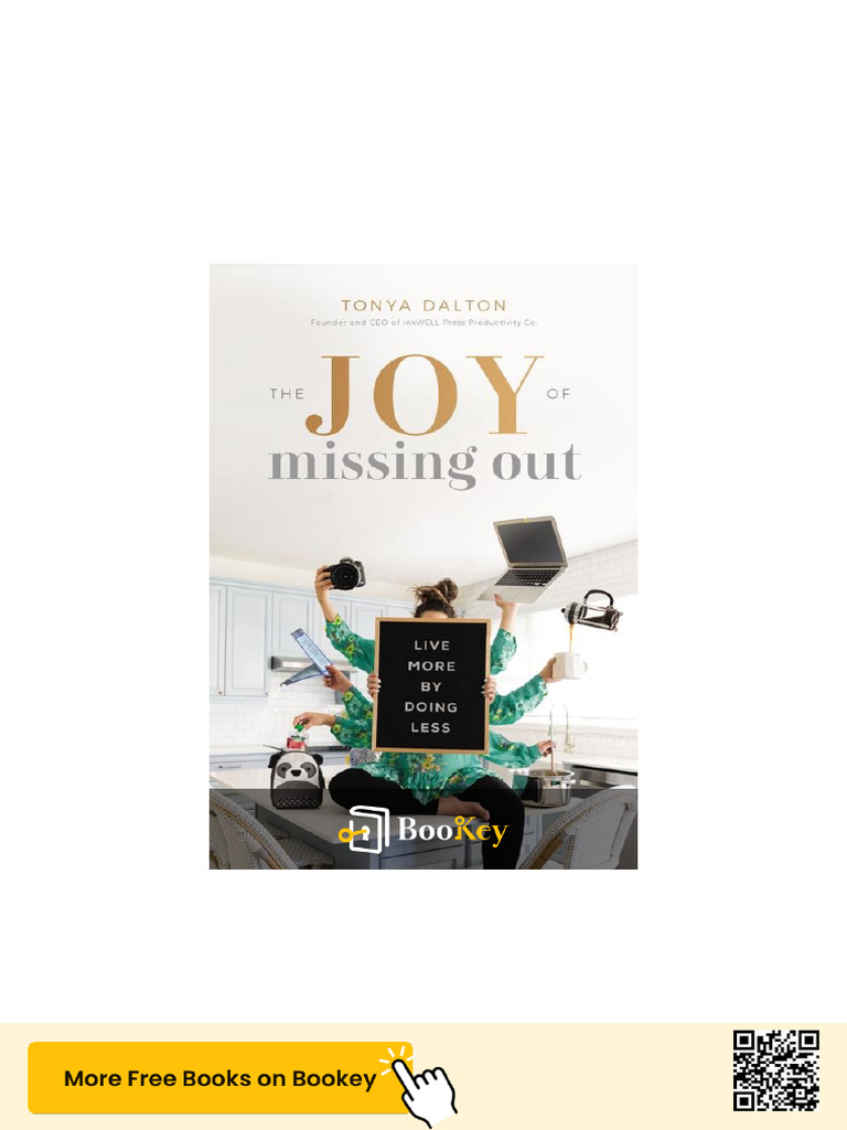 The Joy of Missing Out Summary Guide | PDF | Habits | Happiness