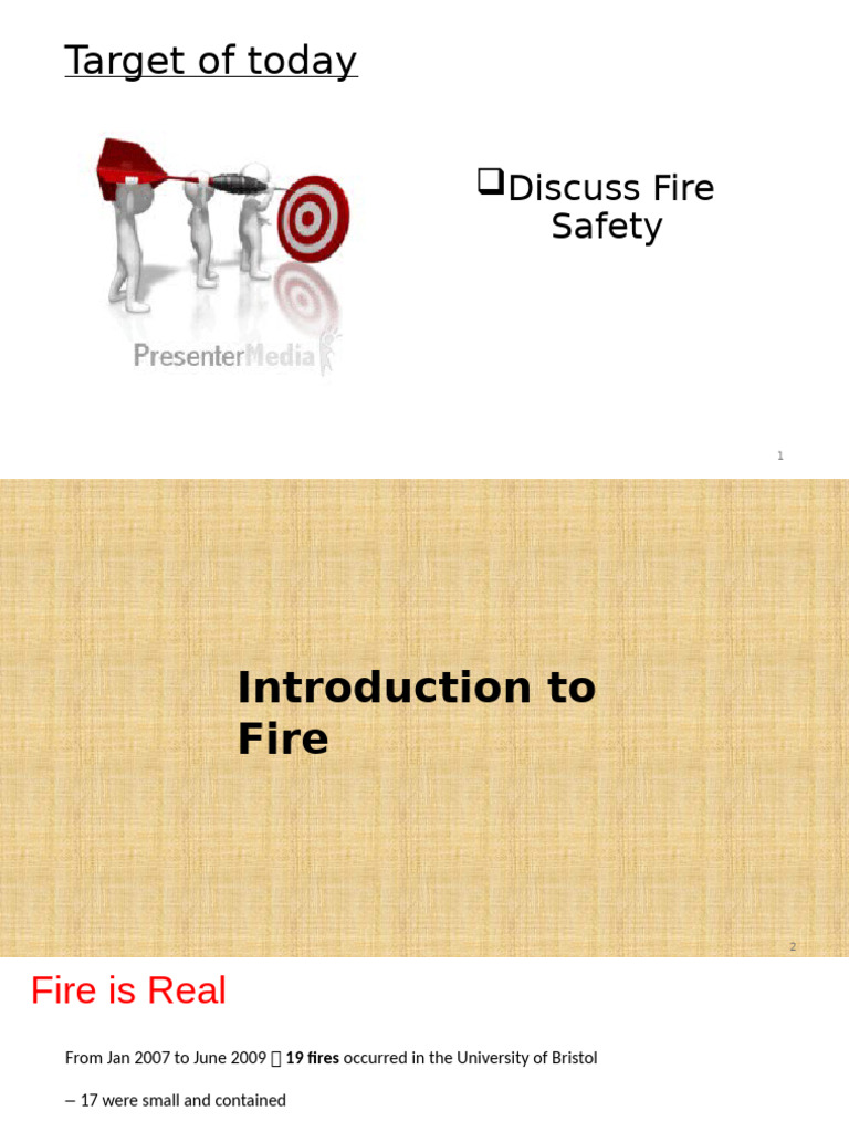 Fire Safety Training Detailed | PDF | Combustion | Fires