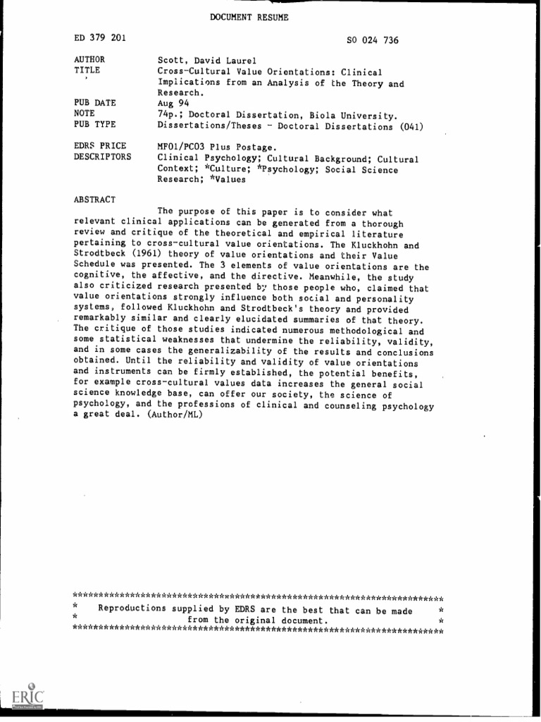 Ed 379201 | PDF | Race And Ethnicity In The United States Census ...