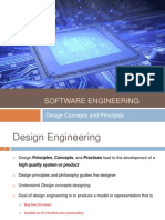 Software Engineering: Design Concepts and Principles