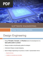 Software Engineering: Design Concepts and Principles