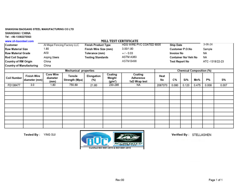 3.0mm-1.80mm Mtc Wire Mesh | PDF