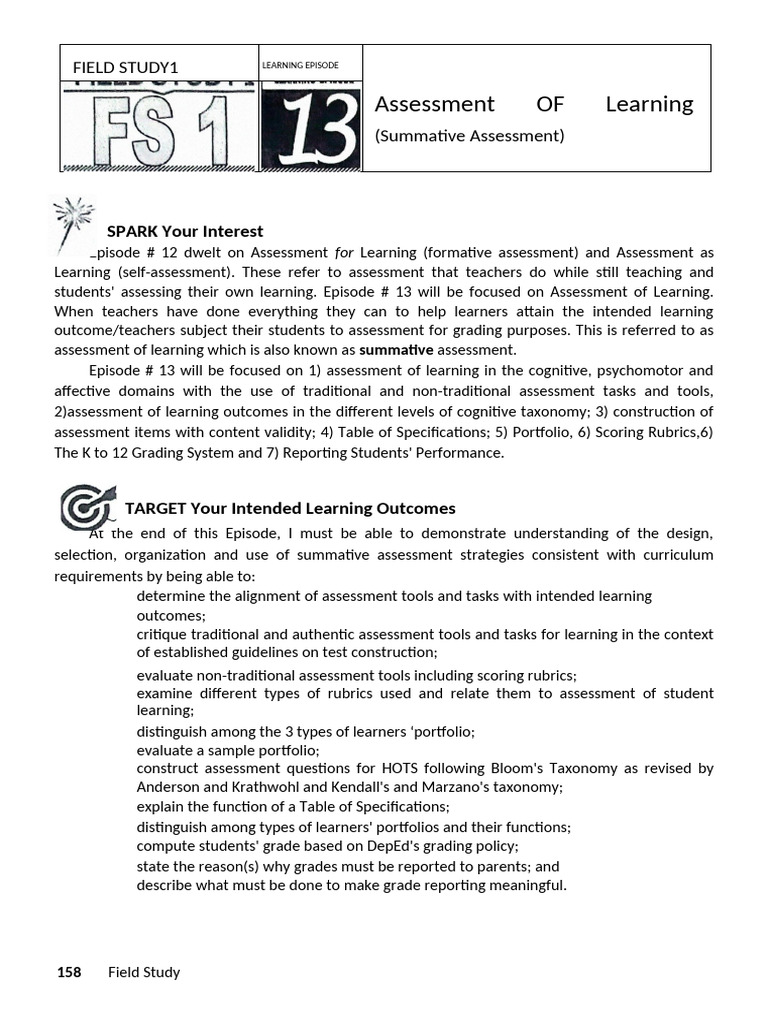 BL 2 Edited COMPLETEDD | PDF | Educational Assessment | Learning