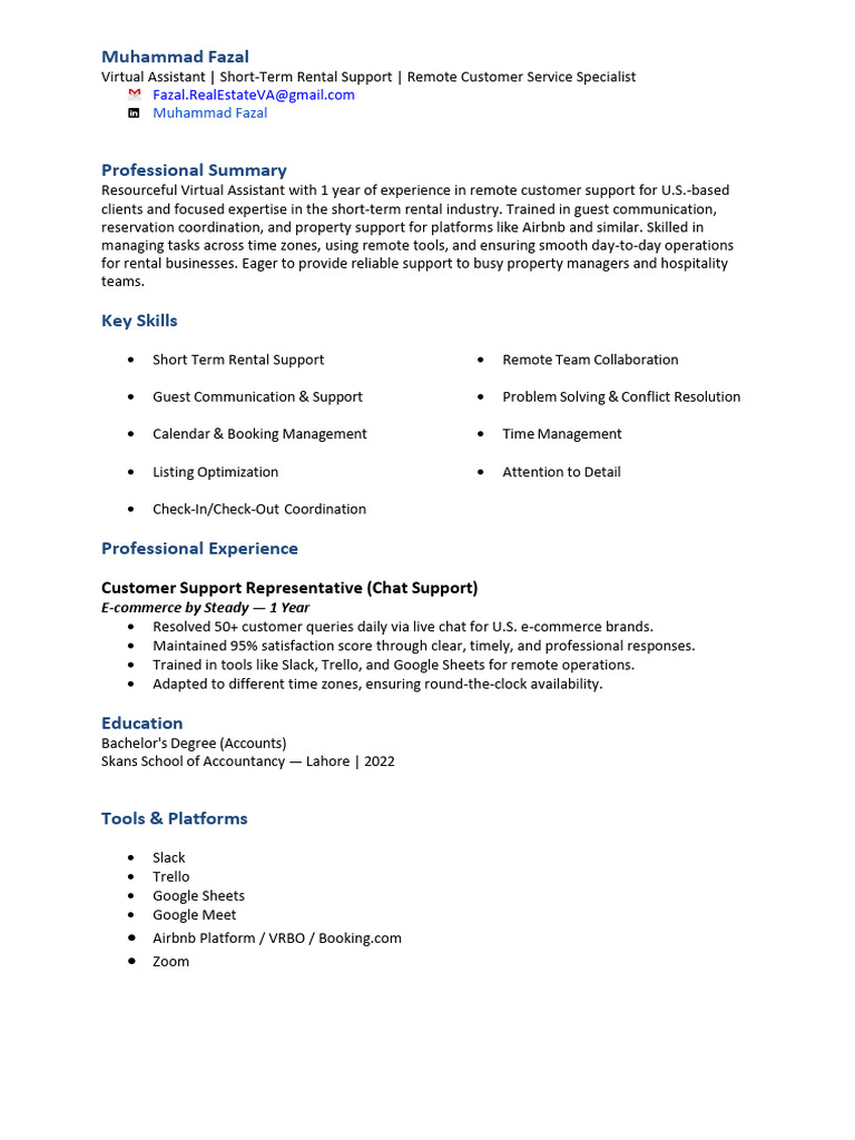 Virtual Assistant for Short-Term Rentals | PDF | Communication | Computing
