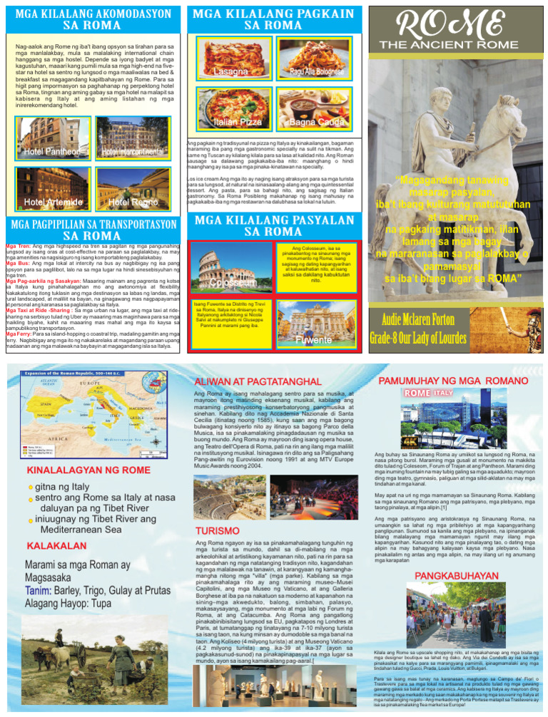 3 - Brochure Rome2 | PDF
