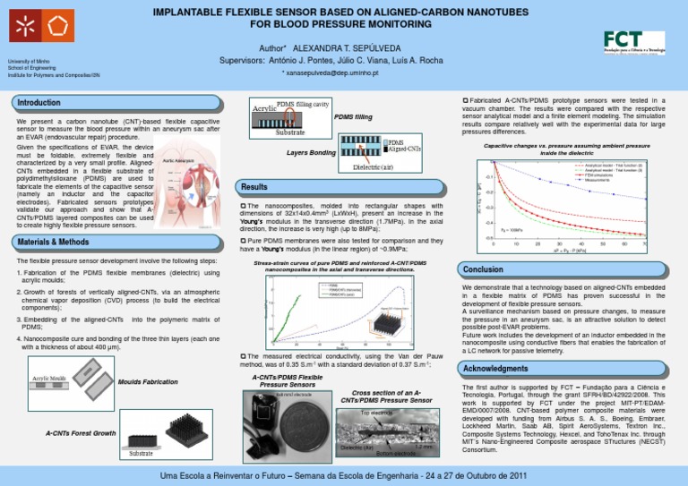 Flexible CNT-Based Blood Pressure Sensor | PDF | Capacitor | Nanocomposite