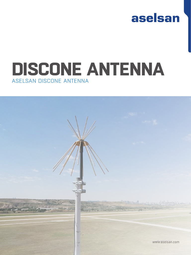 Aselsan Discone Antenna Overview | PDF
