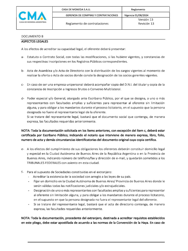 Documento B | PDF