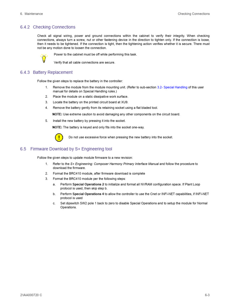 Controller Maintenance and Firmware Update Guide | PDF | Electrical ...