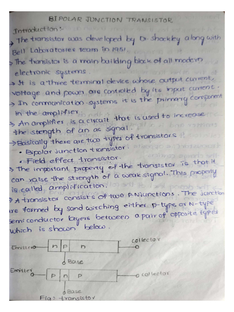 Edc Unit 3 | PDF