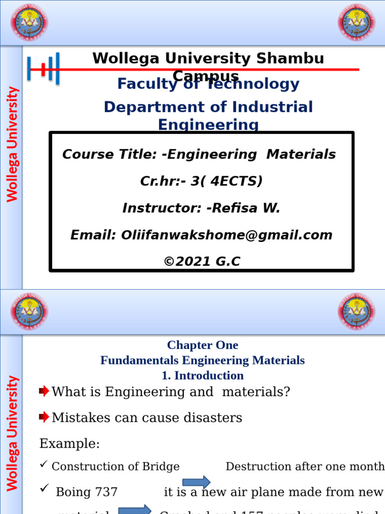 Engineering Materials Fundamentals Guide | PDF | Chemical Bond | Atomic ...