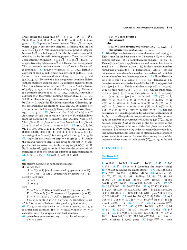 Answer Discrete Math | PDF