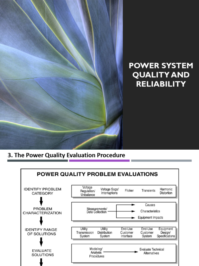 Power System Quality and Reliability - 2 | PDF | Power Engineering ...