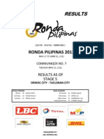 Ronda Pilipinas 2012 - Stage 5