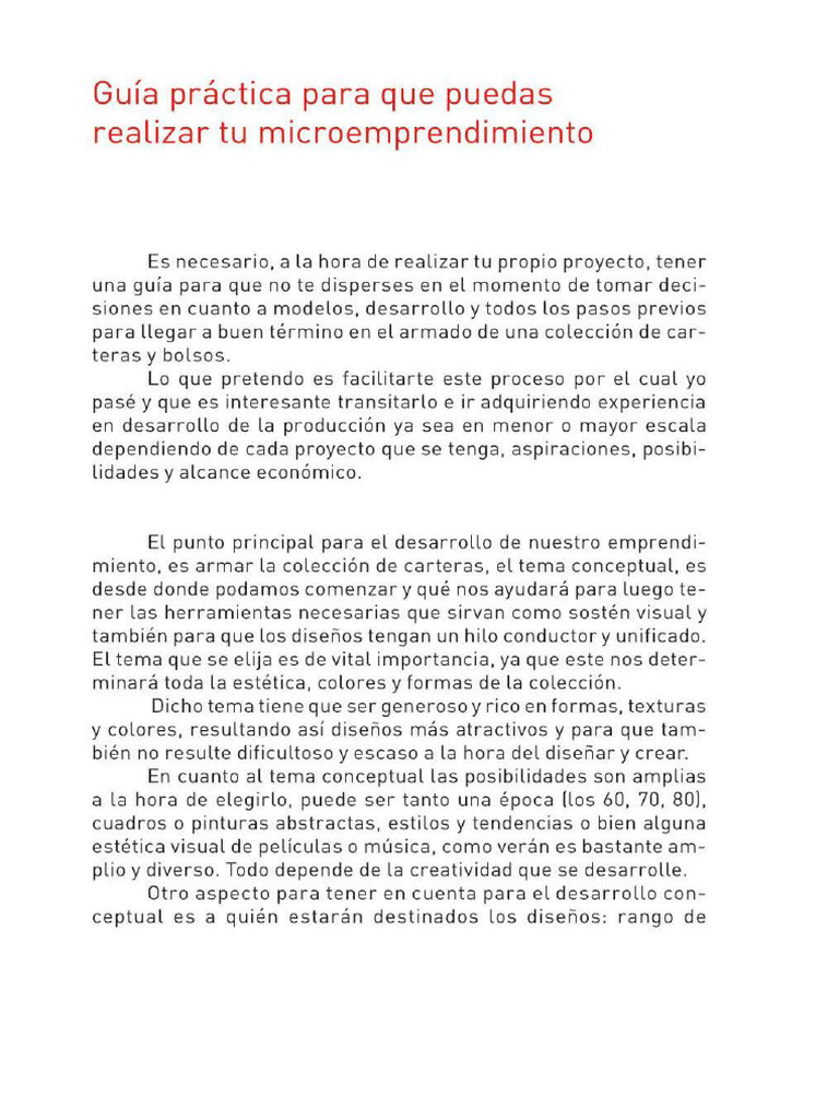 Guía para Desarrollar Tu Emprendimiento | PDF