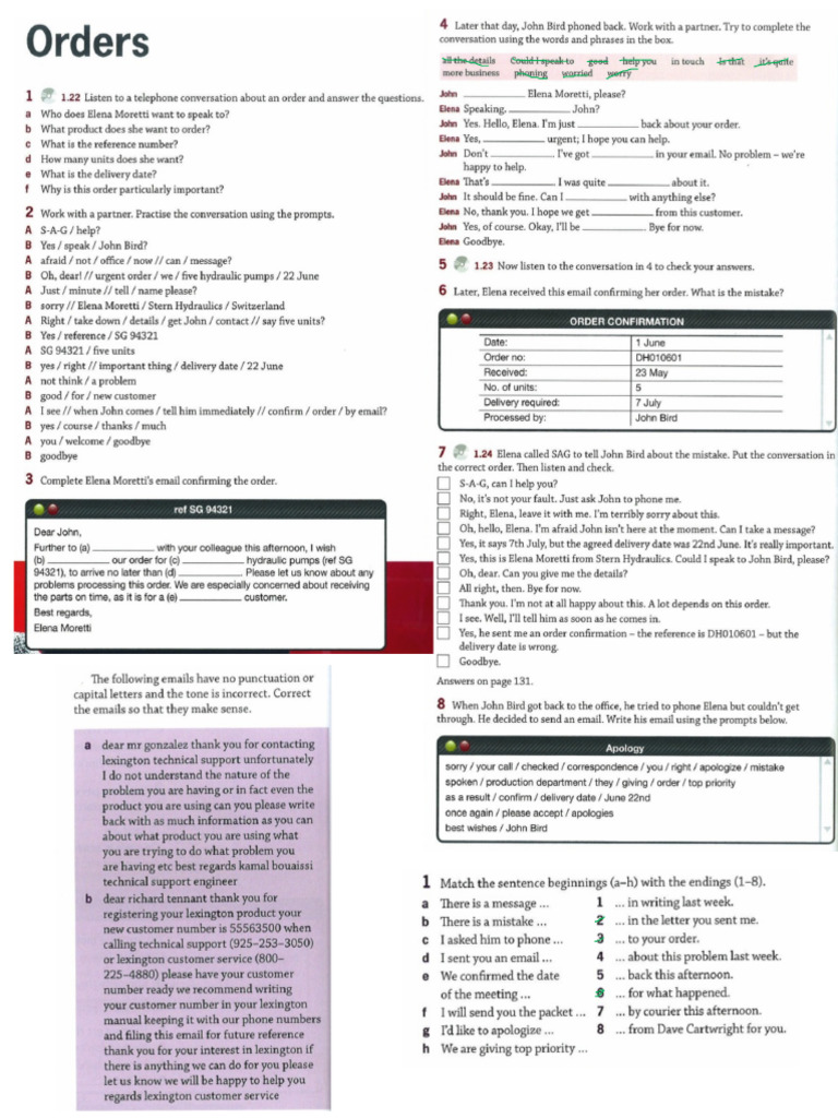 Orders 1 | PDF
